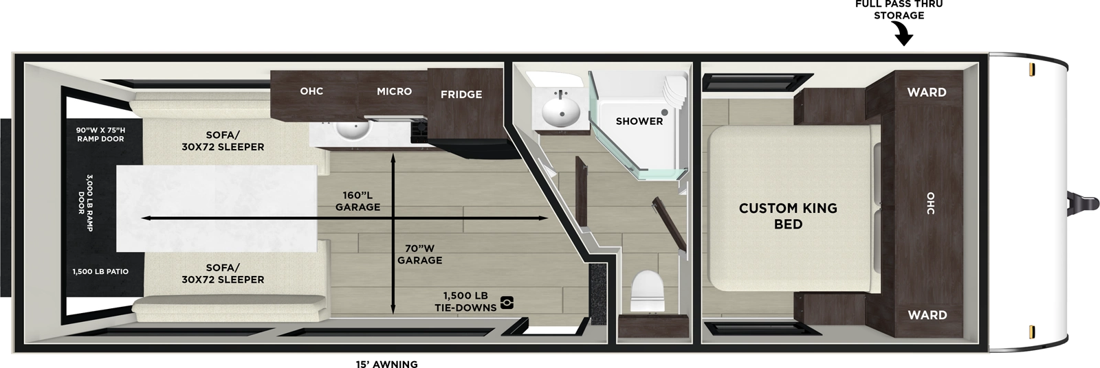 Salem Fsx 260RTK Floorplan